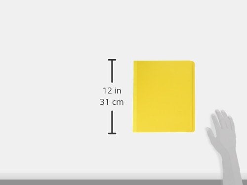 Skilcraft 7530-01-556-7918 Pressboard Classification Folder, Letter Size, Yellow (Box of 10) - Image 3